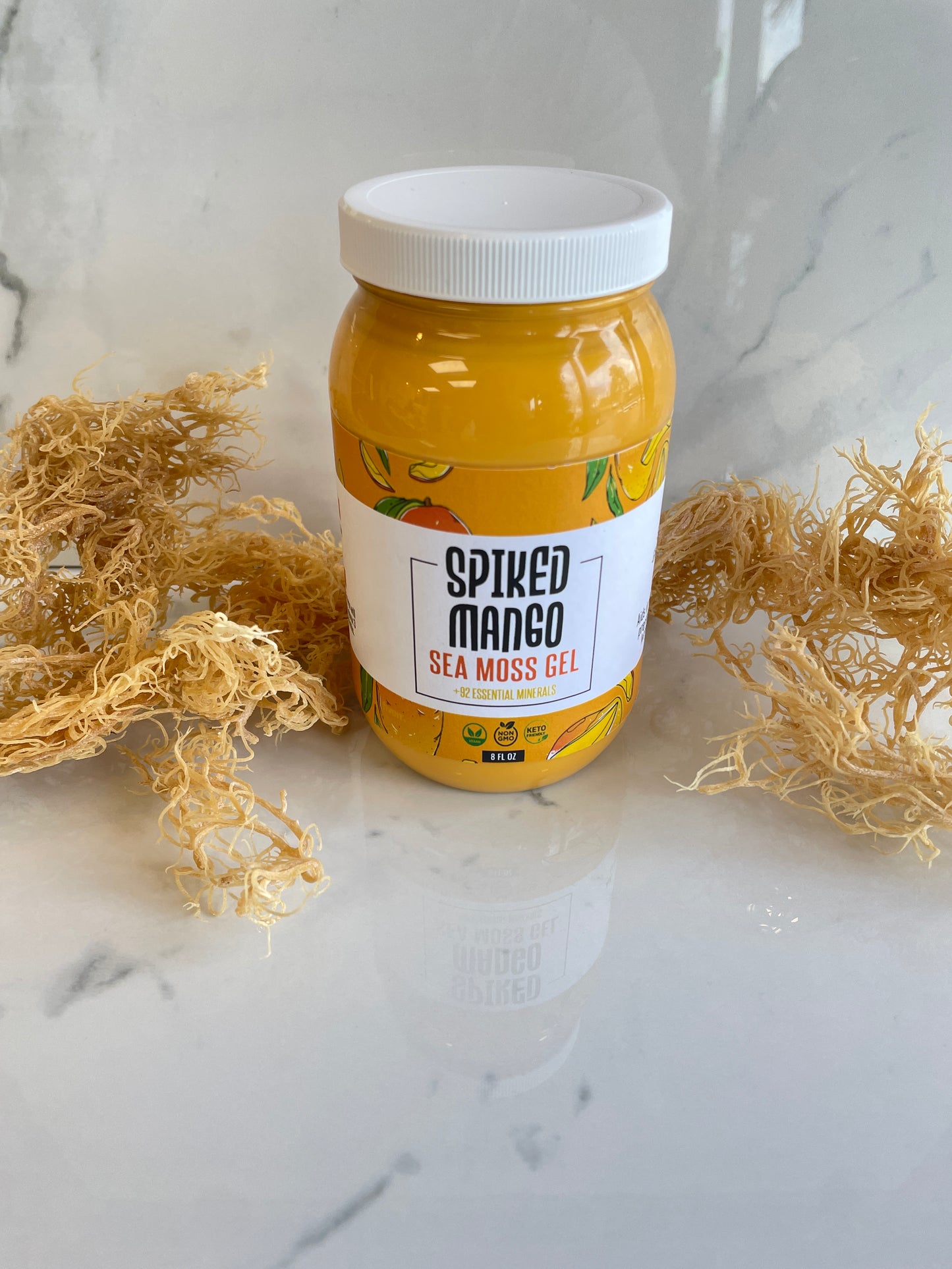 Spiked Mango Sea Moss Gel