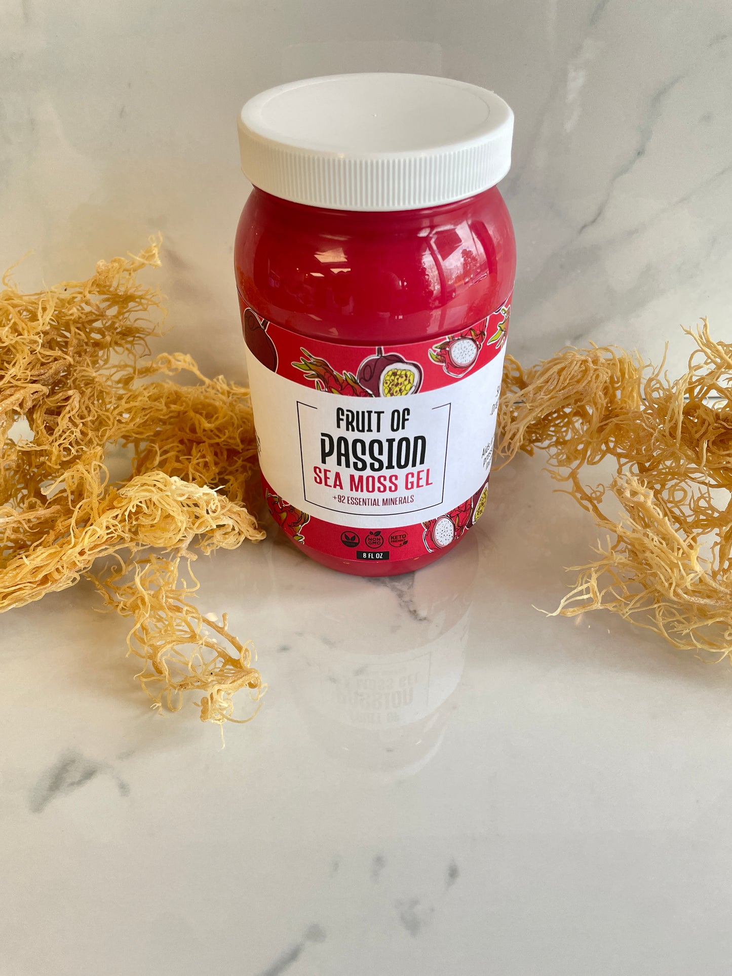 Passion Fruit Sea Moss Gel